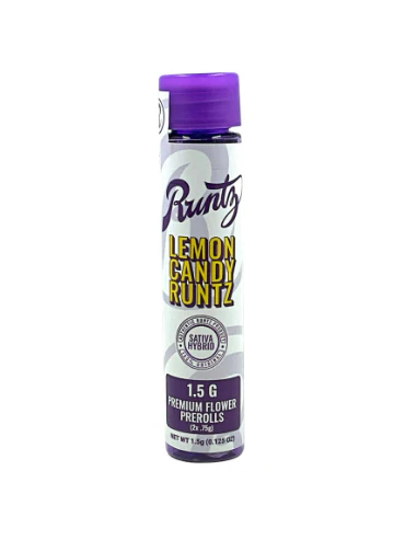 Runtz - LEMON CANDY RUNTZ 2PK PREROLLS - RUNTZ - 1.5g Main Image