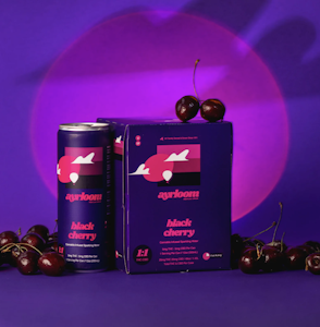 AYRLOOM - Black Cherry Sparkling Water - 5mg 