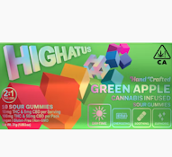Highatus 100mg CBD Green Apple Gummies 10pk