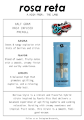 Rosa Reta | Infused Preroll | Boricua Style | 0.5g