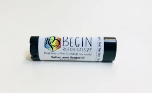 Begin Botanicals - Hemp & Buttercreme Chapstick | Begin Botanicals