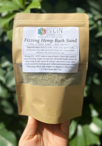 Begin Botanicals - Eucalyptus Bath Sands | Begin Botanicals