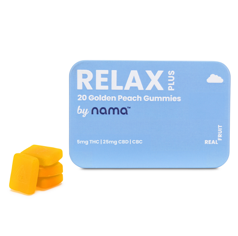 Nama | Edible | Golden Peach (Relax) | 20-pack | 5mg
