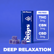 Drops 1:1:1 CBN Black Currant Gummies 20ct