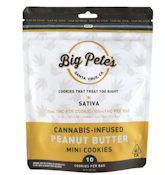 Big Pete's - Peanut Butter Sativa Mini Cookies - 10pk - 100MG