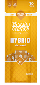 Cheeba |Caramel Edible Taffy | OG Caramel- Hybrid | 100mg, 10pk