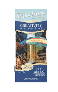 Mellow Fellow - MellowFellow |  Cajun Kush 2g  Cart | Vape Pens