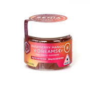 Raspberry Mango Dreams Gumdrops - 100mg THC :+100mg CBD + 40mg CBN