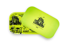 Metal Rolling Tray with Magnetic Lid