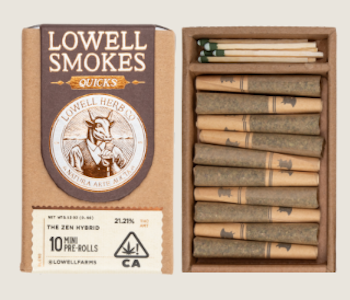 Lowell - [REC] Lowell Quicks | The Boss | 3.5g/10pk Prerolls