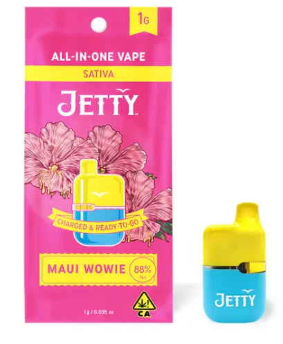 JETTY - JETTY - AIO - Maui Wowie - High THC - Mini Tank - 1G Main Image