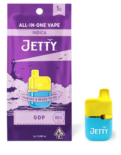 JETTY - JETTY - AIO - GDP - High THC - Mini Tank - 1G Main Image