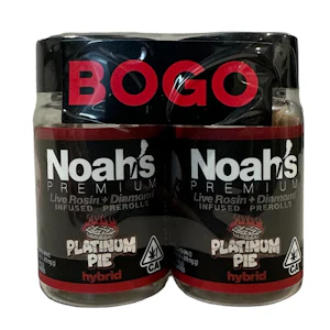 NOAH'S PREMIUM - Noah's Premium - 5g - 10pk Infused Pre Rolls - Platinum Pie