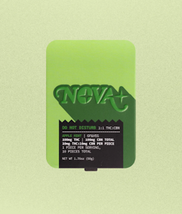 Nova - Nova | Edibles | Gummies - Do Not Disturb (Apple Mint) | 100mg, 10