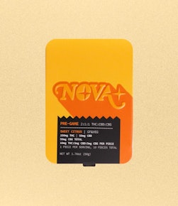 Nova | Edibles | Gummies - Pregame (Sweet Citrus) | 100mg, 10