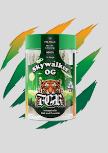 TGR - Skywalker OG | 7g | 14pack Infused Pre Rolls | TGR