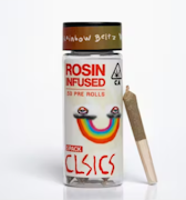 CLSICS - 5ct Rosin Infused Pre Rolls - Rainbow Beltz