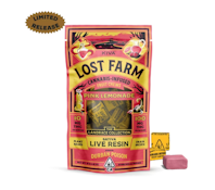 Pink Lemonade (Live Resin Infused) Fruit Chews - 100mg (S) - Lost Farm