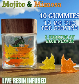 Torrwood | Edible | Gummies - Drinks Jar(Mojito & Mimosa) | 100mg, 10