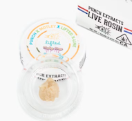 PUNCH 1G Orange GMOs TIER 4 Cold Cure Rosin Badder
