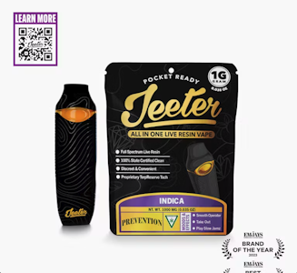 JEETER - Jeeter AIO - Prevention 1G Live Resin Disposable
