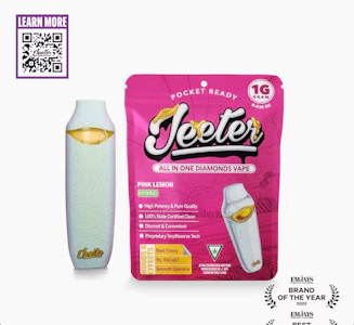 JEETER - Jeeter AIO - Pink Lemon 1G Liquid Diamond Disposable