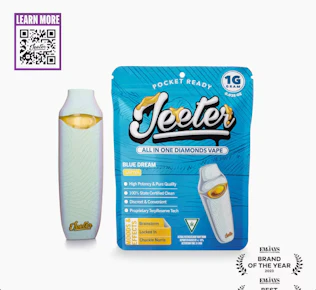 Jeeter AIO - Blue Dream 1G Liquid Diamond Disposable