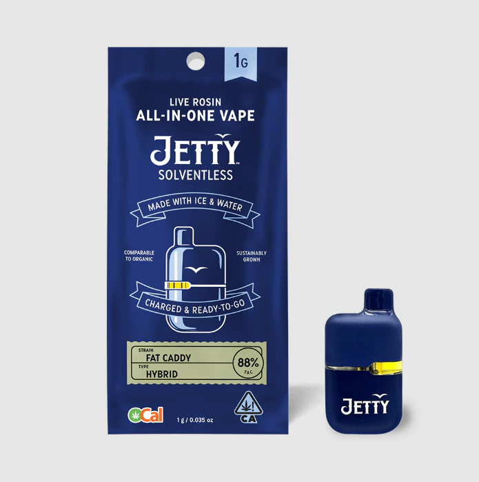 Jetty Extracts - Jetty Extracts - 1g Mini Tank OCal Solventless AIO - Stimulus Check Main Image