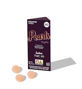 GRON - Orange Yuzu Pearls - 100mg Rosin Gummies