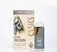 CLSICS 1G Ghost Vapor Rosin Disposable