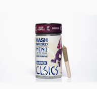 CLSICS 3G Deep Purple Hash Infused Preroll 10pk