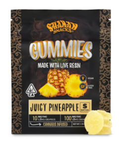 Shaman - Shaman - Snacks - Juicy Pineapple - Gummies - 10pk - 100mg