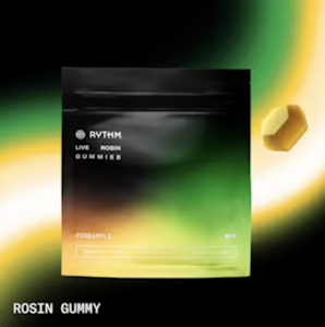 RYTHM - RYTHM | Pineapple Live Rosin Gummies | 10pk/100mg
