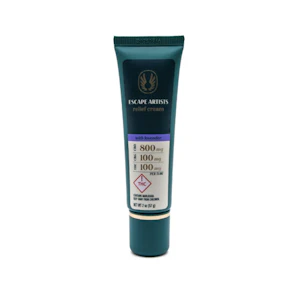 Escape Artists | Relief Cream Tube | 800mg CBD 100mg THC