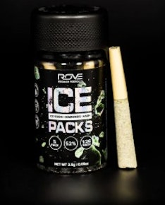 Rove | Prerolls | Infused Joints - Blueberry Kush | 2.5g, 5