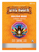 Emerald Sky - Orange Orbit - Live Rosin Gummies - Sativa - 10:1 THC:CBD - 100/10mg