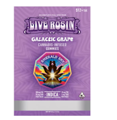 Emerald Sky - Galactic Grape - Live Rosin Gummies - Indica - 10:1 THC:CBD - 100/10mg