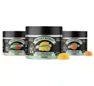 Lemon Zest | 100mg | Rosin Infused Gummies | Quiet Kings