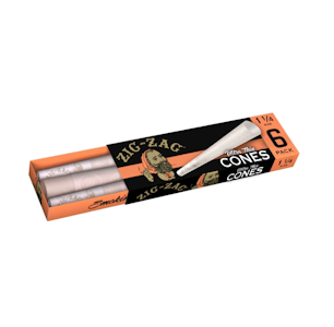 ZIG ZAG - Zig Zag 36ct - Ultra Thin Prerolled Cones - Orange 1 1/4" 6Pk 