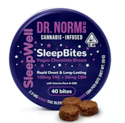 Dr. Norm's - 100mg - Mini Brownies 2:1 THC:CBN Sleep