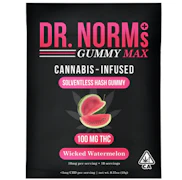 Dr. Norm's - 100mg MAX Solventless Hash Gummy - Wicked Watermelon