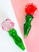 Hand-Crafted Rose Bowl (Pink or Red)