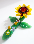 Hand-Crafted SunFlower Bowl 