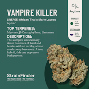 VAMPIRE KILLER FLOWER - BOTANIST - 28g