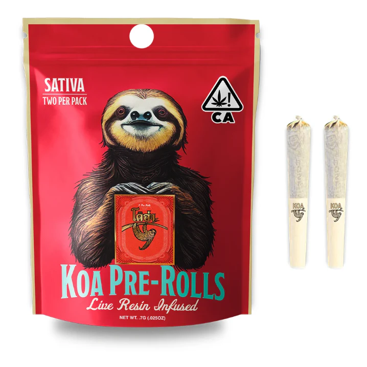 dompen™ & Koa - KOA - 2pk Infused Pre Rolls - Blackberry Dream Main Image
