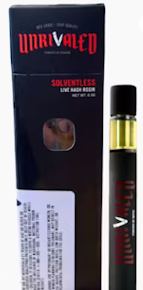 Unrivaled Solventless - Zlushie .5G Hash Rosin Disposable