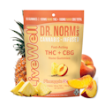 Dr. Norm's - 100mg - 1:1 THC:CBG Gummies - Pineapple Peach