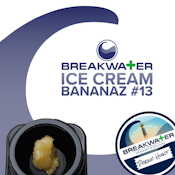 [MED] Breakwater | Ice Cream Bananaz #13 | 0.5g Live Hash Rosin Concentrate