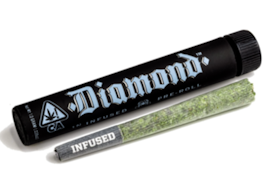 Heavy Hitters - Diamonds Infused - Lemon Tree - Preroll - 1G