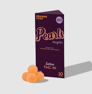 GRON - [REC] Gron | Orange Yuzu | 100mg Rosin pearls